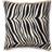 Classic Collection Zebra Cojín de Decoración Completo Negro (50x50cm)