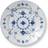 Royal Copenhagen Blue Fluted Plain Flat tallrik 17cm