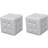 vidaXL Hocker 2-pack Sittpuff