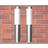 vidaXL Enego 2 Pack Vægplafond 6cm 2stk