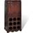 vidaXL Antique Wooden Wine Rack 27x79cm