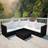 vidaXL 41380 Loungeset, 1 Bord inkl. 1 Soffor