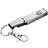 Victorinox Steel Keychain - Silver