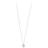 Dyrberg/Kern Ausa Necklace - Silver/Transparent