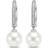 Ti Sento Collection Earrings - Silver/White/Pearl