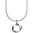 Astrid & Agnes Carrolin Necklace - Silver/Transparent