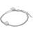 Astrid & Agnes Ida Bracelet - Silver/Transparent