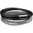 Skultuna Rader Bracelet - Silver/Black