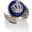 Skultuna Crown Manschettknappar Silver - Royal Blue