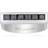 Sif Jakobs Sasso Ring - Silver/Svarta Zirconia