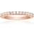 Sif Jakobs Corte Uno Ring - Rose Gold/White