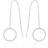 Sif Jakobs Biella Long Earrings - Silver/White