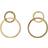 Pilgrim Harps Earrings - Gold