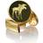 Skultuna The Hunter Moose Cufflinks - Gold/Green