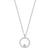 Swarovski Creativity Pendant Necklace - Silver/Transparent