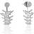 Sif Jakobs Fucino Earrings - Silver/White