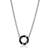 Sif Jakobs Biella Piccolo Necklace - Silver/Black