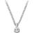 Swarovski Solitaire Necklace - Silver