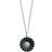 Georg Jensen Daisy Necklace - Silver/Black