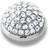 Dyrberg/Kern Unity Topping - Silver/Transparent