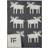 Klippan Yllefabrik Älg Blankets Grey, White (130x180cm)