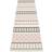 Pappelina Asta Beige, Grå, Pink 70x270cm
