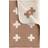 Pia Wallen Cross Filt Brun (150x240cm)