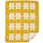 Klippan Yllefabrik Little Me Filt Gul, Vit (70x90cm)