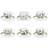 Portmeirion Botanic Garden Tea Cup, Coffee Cup 28cl 6pcs
