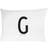 Design Letters G Örngott Vit (70x50cm)