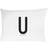 Design Letters U Örngott Vit (70x50cm)