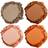 NYX Hot Singles Eye Shadow Brown Orange & Gold Dayclub