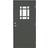 Br. Johansson SY111 Ytterdörr Cotswoldglas S 7000-N H (90x200cm)