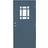 Br. Johansson SY111 Ytterdörr Cotswoldglas S 5020-R90B V (100x210cm)