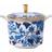 Wedgwood Hibiscus Sockerskål Med Lock, 20 cl Sockerskål