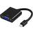 Deltaco VGA - DisplayPort Mini Adapter F-M 0m