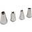 Patisse Nozzle Set (4 parts) Tyllesæt