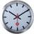 Nextime Station Stripe Wall Clock 19cm