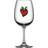 Kosta Boda Friendship Hearts Wine Glass 50cl