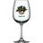 Kosta Boda Friendship Happiness Wine Glass 50cl