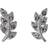 Pilgrim Imogen Earrings - Silver/Transparent