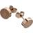 Edblad Dottie Glittering Earrings - Rose Gold