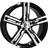 Inter Action Kargin Black Polished 6.5x16 5/160 ET50 CB72.6