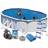 Swim & Fun Oval Pool Package 6.1x3.75x1.2m