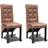 vidaXL 241157 2-pack Køkkenstol 2stk