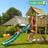Jungle Gym Cabin Play Tower