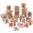 Krea Wooden Magnets Small Letters Scandinavian Alphabet