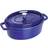 Staub Oval med lock 6.7 L 33 cm