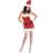 Widmann Miss Santa Flannel Costume