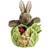 The Puppet Company Rabbit in a Lettuce with 3 Mini Beasts Hide Aways